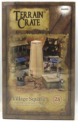 Terrain Crate: Village Square - Pastime Sports & Games