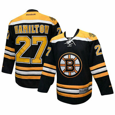 Dougie Hamilton Autographed Boston Bruins Home Jersey Reebok - Pastime Sports & Games