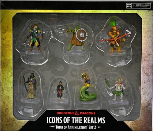 Dungeons & Dragons Icons Of The Realms Tomb Of Annihilation Box 2 - Pastime Sports & Games