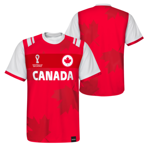 2022 FIFA World Cup Qatar Team Canada Jersey - Pastime Sports & Games