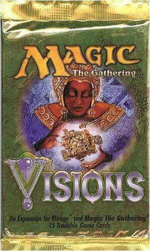 Magic The Gathering Visions Booster - Pastime Sports & Games