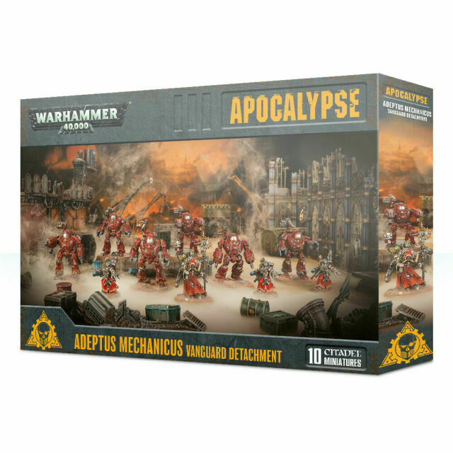 Warhammer 40,000 Apocalypse Adeptus Mechanicus Vanguard Detachment (59-19) - Pastime Sports & Games