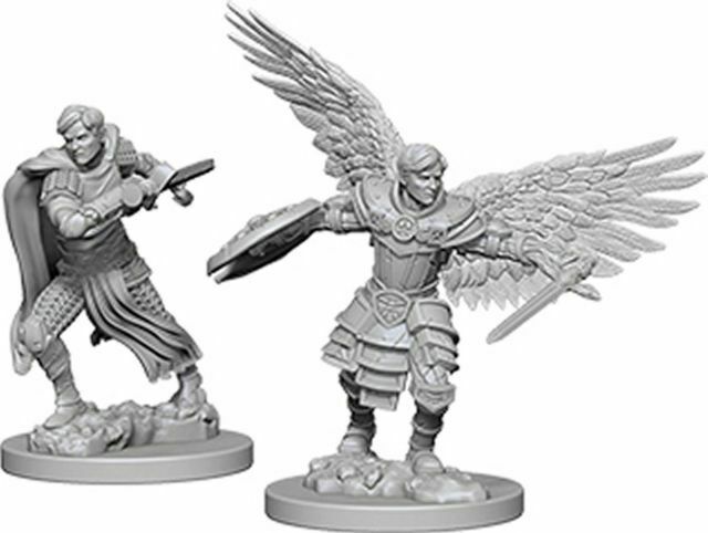D&D Nolzur's Marvelous Miniatures Aasimar Male Fighter W6 (73380) - Pastime Sports & Games