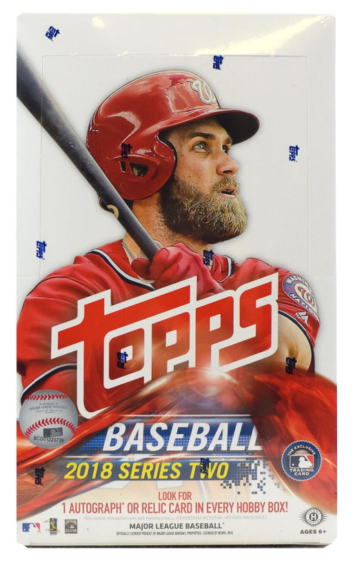 2018 Topps Series Two MLB Baseball Hobby Box - Pastime Sports & Games