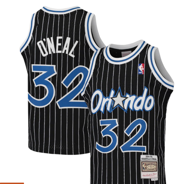 Black shaq deals jersey
