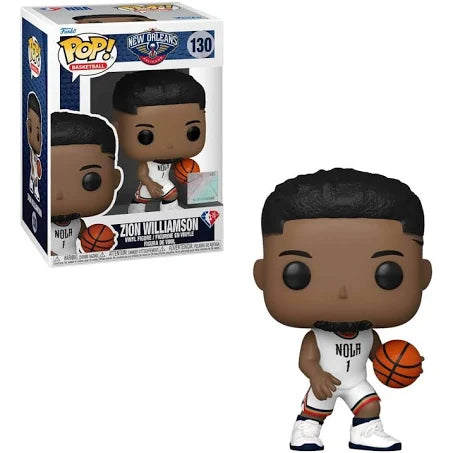 Funko Pop! Basketball New Orleans Pelicans Zion Williamson #130 - Pastime Sports & Games