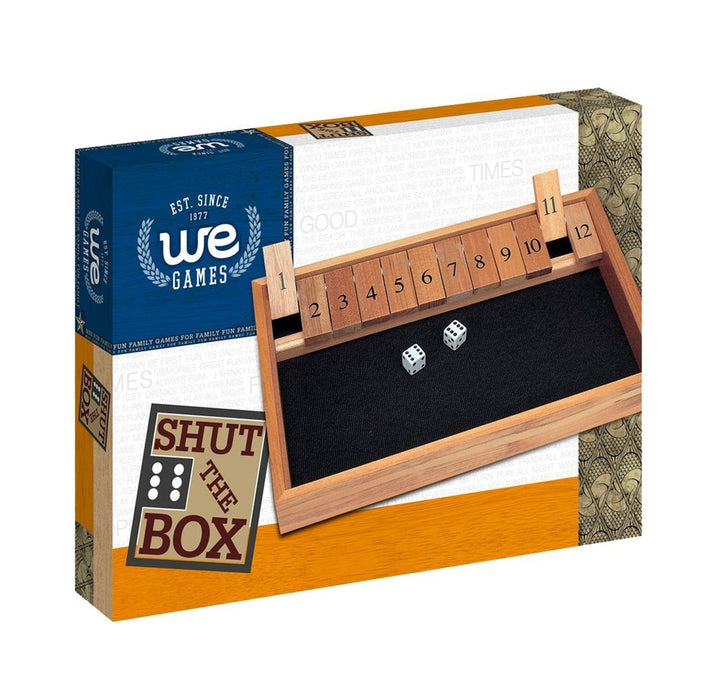 Shut The Box 13 1/2 X 9" - Pastime Sports & Games