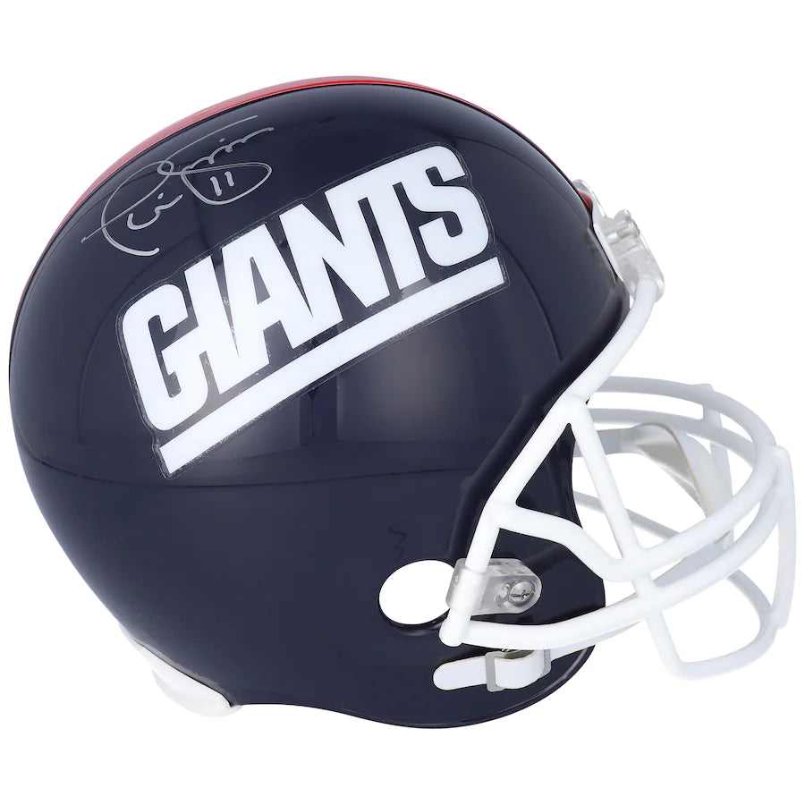 Phil Simms New York Giants Fanatics Authentic Autographed Riddell Replica Helmet - Pastime Sports & Games