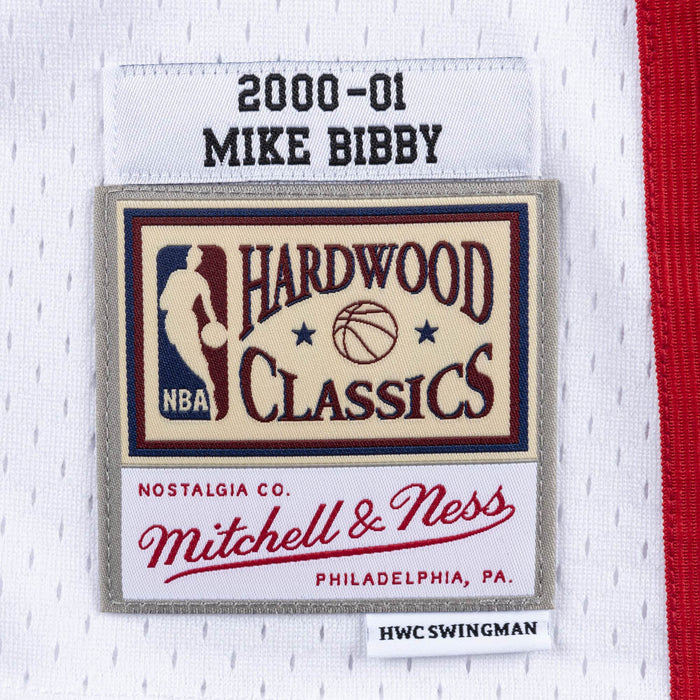 Vancouver Grizzlies Mike Bibby 2000-01 Mitchell & Ness White Basketball Jersey - Pastime Sports & Games