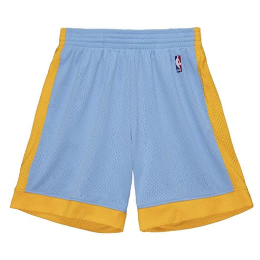Los Angeles Lakers 2001-02 Mitchell & Ness Teal Basketball Shorts - Pastime Sports & Games