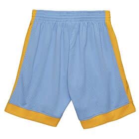 Los Angeles Lakers 2001-02 Mitchell & Ness Teal Basketball Shorts - Pastime Sports & Games