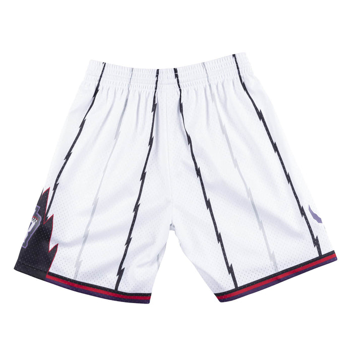 Toronto Raptors 1998-99 Mitchell & Ness White Basketball Shorts - Pastime Sports & Games