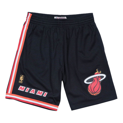 Miami Heat 1996-97 Mitchell & Ness Black Basketball Shorts - Pastime Sports & Games