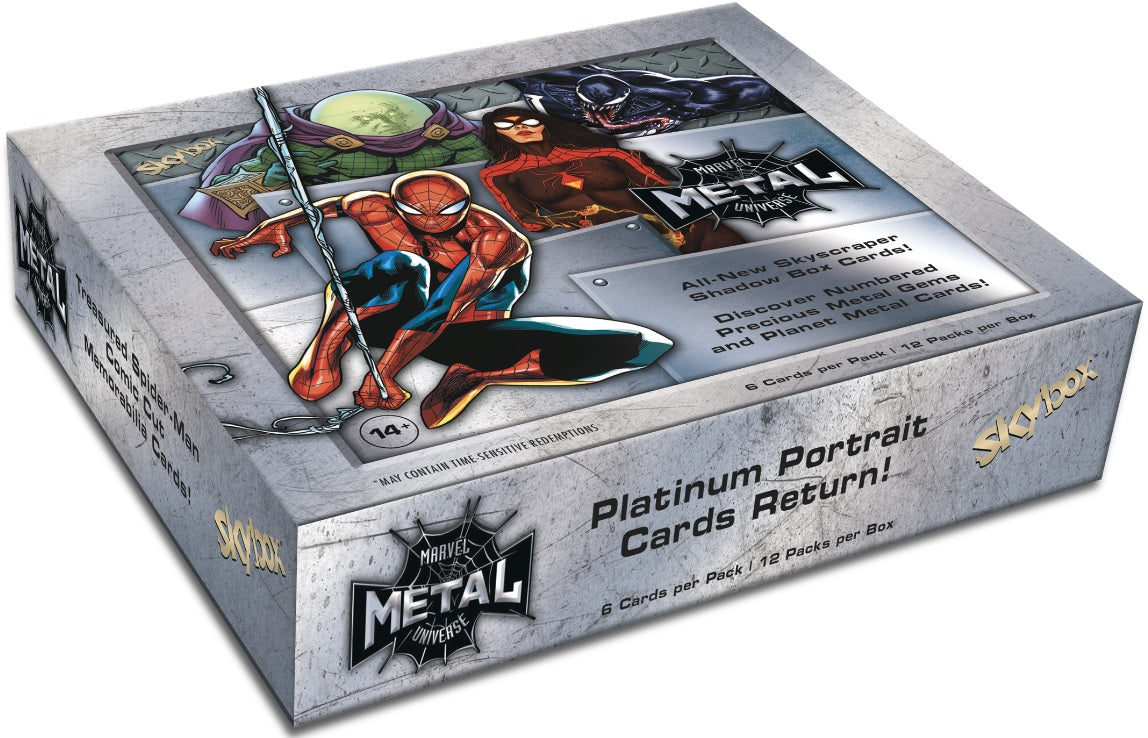 2021 Upper Deck Metal Universe Spiderman Hobby Box SALE! | Pastime