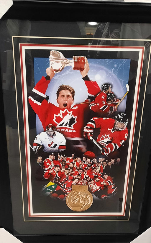 2005 Team Canada World Juniors Limited Edition Framed Photograph - Pastime Sports & Games