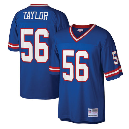 New York Giants Lawrence Taylor 1986 Mitchell & Ness Blue Football Jersey - Pastime Sports & Games