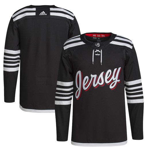 New Jersey Devils 2021/22 Alternate Home Adidas Black Hockey Jersey - Pastime Sports & Games