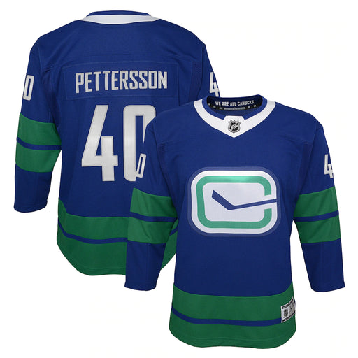 2019/20 Elias Pettersson Vancouver Canucks Alternate Youth Jersey - Pastime Sports & Games