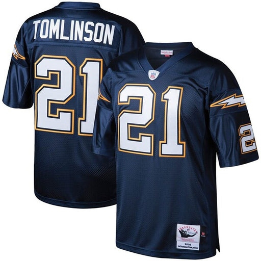 San Diego / Los Angeles Chargers Ladainian Tomlinson 2006 Mitchell & Ness Blue Football Jersey - Pastime Sports & Games