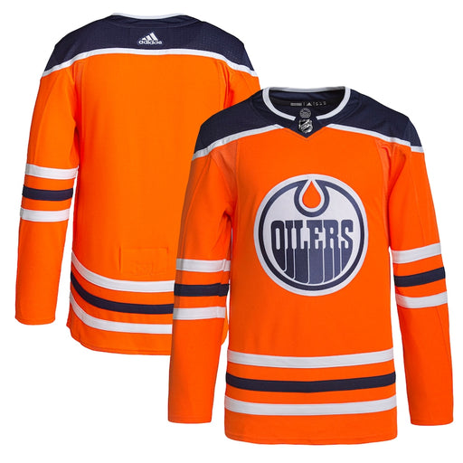 Edmonton Oilers 2021/22 Home Adidas Orange Hockey Jersey - Pastime Sports & Games
