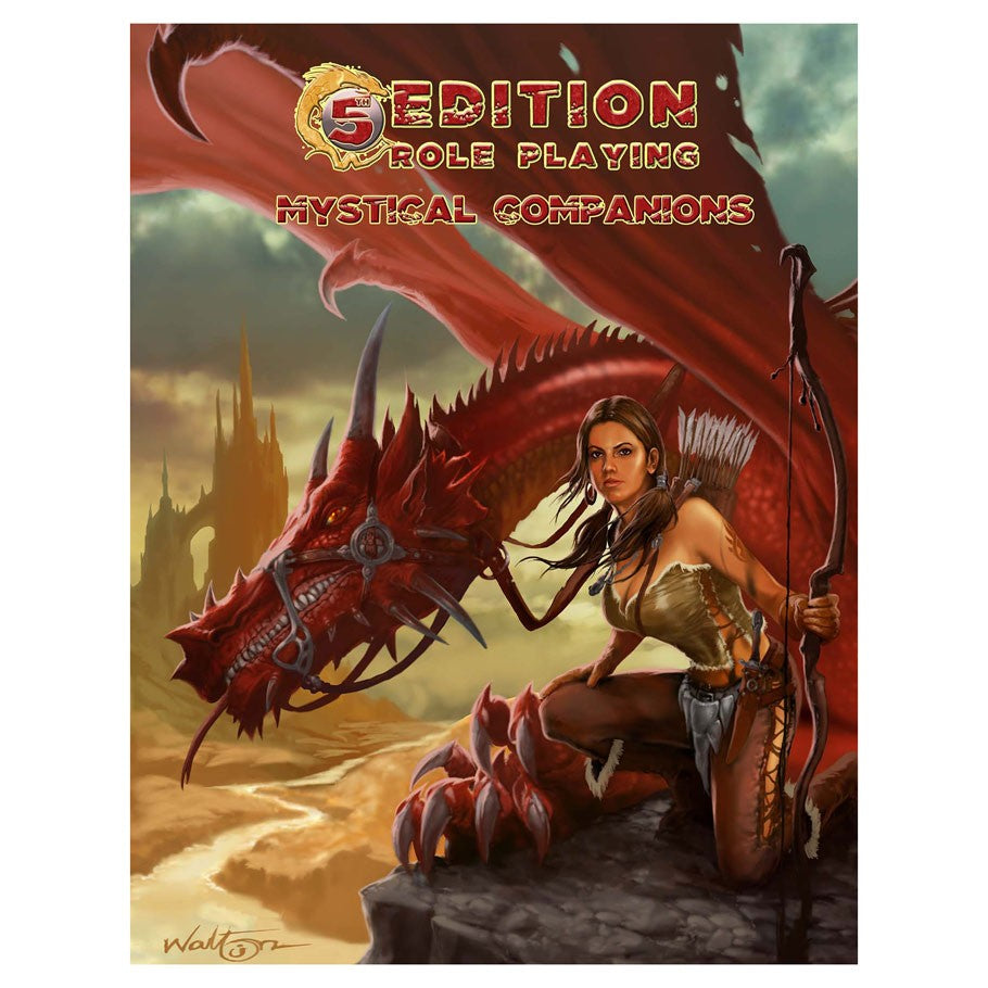 5th Edition Role Playing Mystical Companions - Pastime Sports & Games