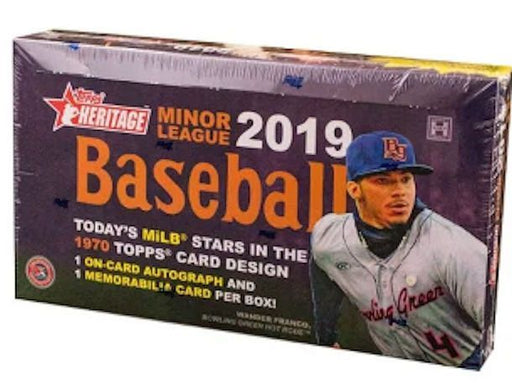 2019 Topps Heritage Minor League Baseball Hobby - Pastime Sports & Games