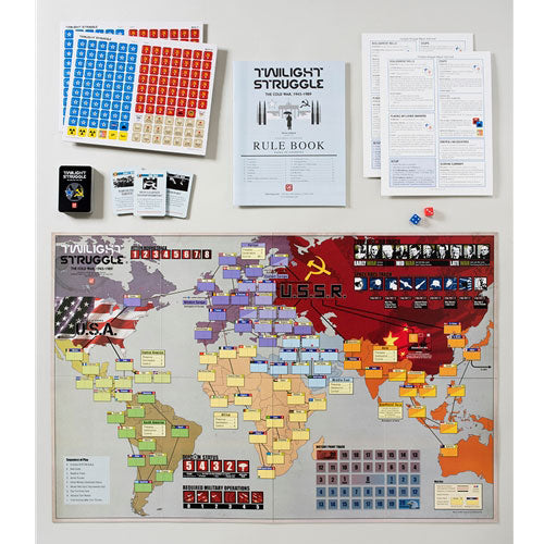 Twilight Struggle The Cold War, 1945-1989 - Pastime Sports & Games