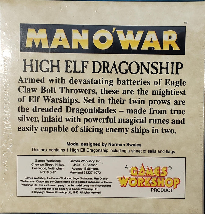 Man O' War High Elf Dragonship (0422) - Pastime Sports & Games