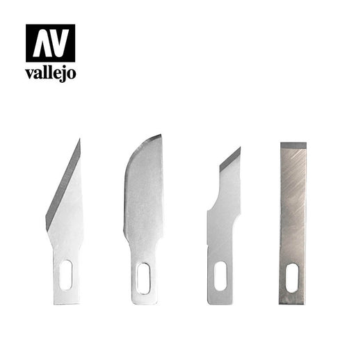 Vallejo 5 Assorted Blades For #1 Knife T06010 - Pastime Sports & Games