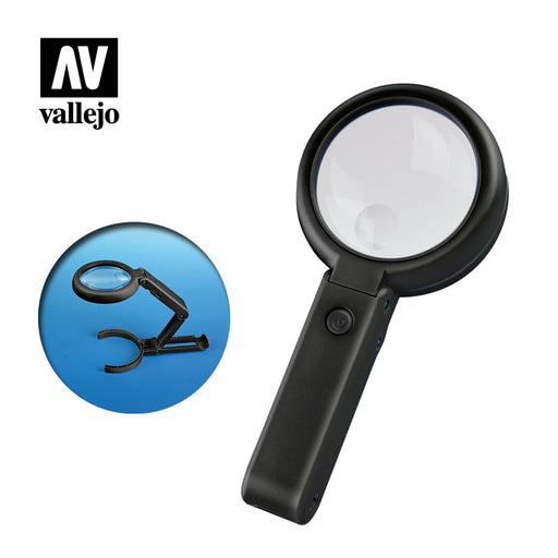 Vallejo Foldable LED Magnifier T14002 - Pastime Sports & Games