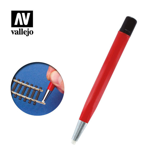 Vallejo Glass Fibre Brush (4mm) T15001 - Pastime Sports & Games