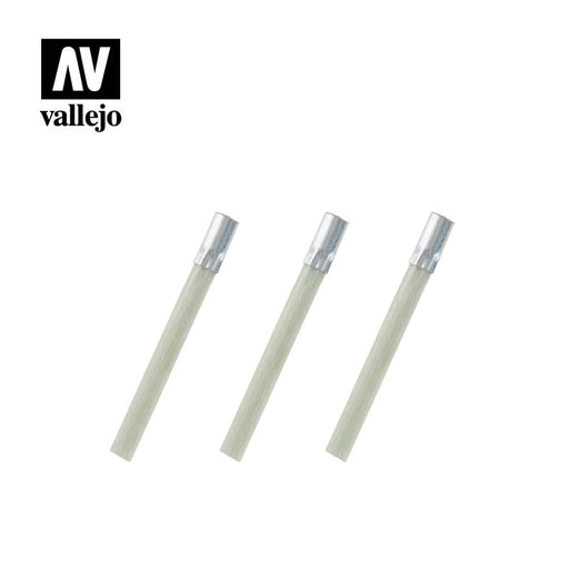Vallejo Glass Fibre Brush Refills (4mm) x3 T15002 - Pastime Sports & Games