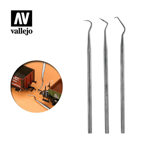Vallejo Stainless Steel Probe (x3) T02001 - Pastime Sports & Games