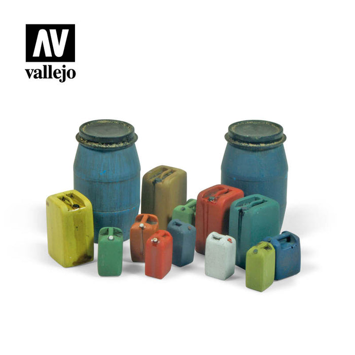 Vallejo Assorted Modern Plastic Drums (n°2) - Pastime Sports & Games