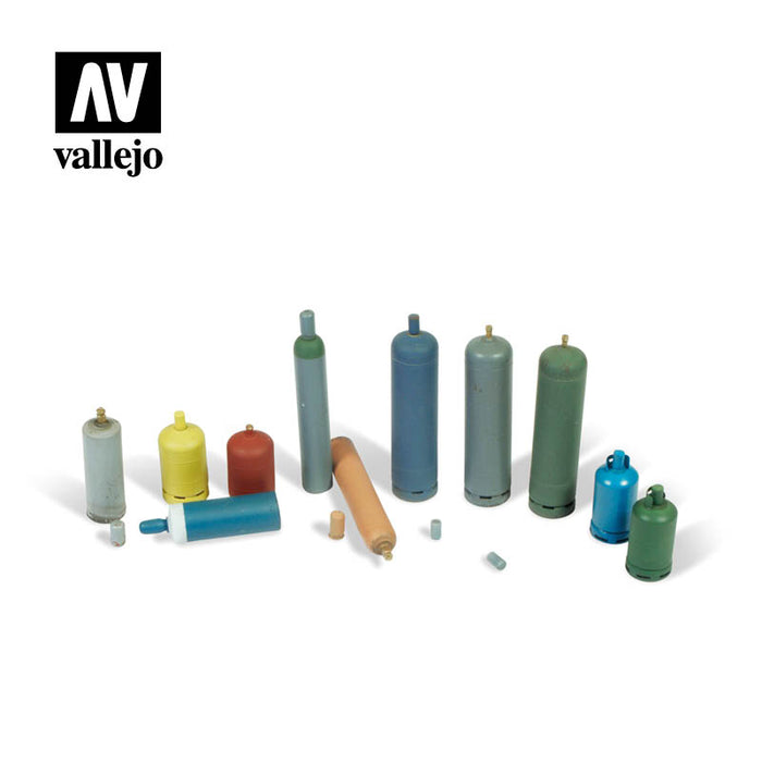Vallejo Modern Gas Bottles - Pastime Sports & Games