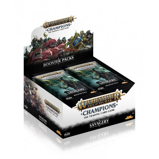 Warhammer Age Of Sigmar Champions Savagery Booster - Pastime Sports & Games