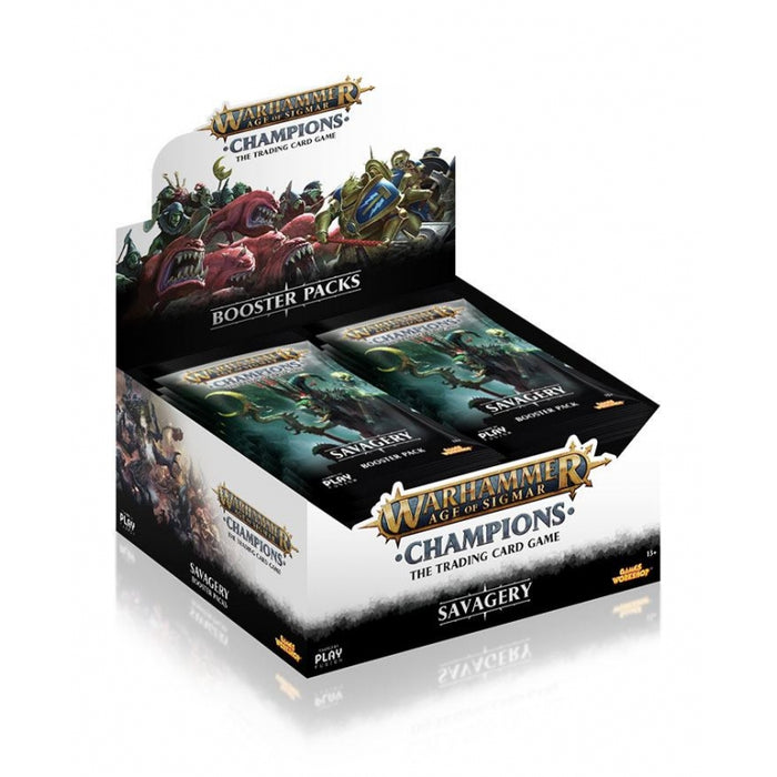 Warhammer Age Of Sigmar Champions Savagery Booster Pastime Sports & Games Warhammer Age Of Sigmar Champions Savagery Booster Pastime Sports & Games