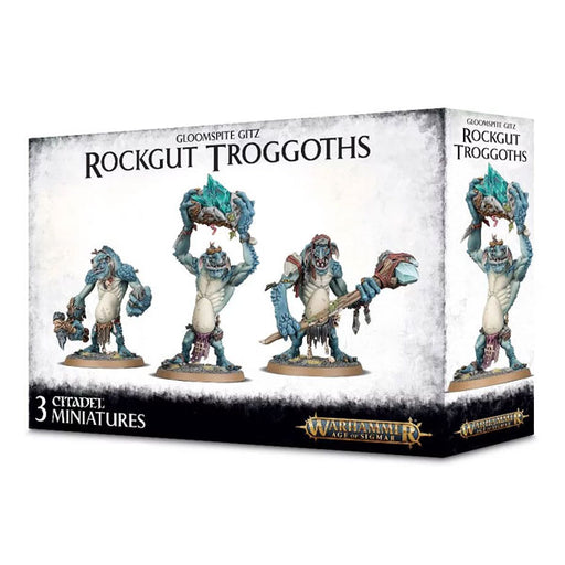 Warhammer Age Of Sigmar Gloomspite Gitz Rockgut Troggoths (89-33) - Pastime Sports & Games