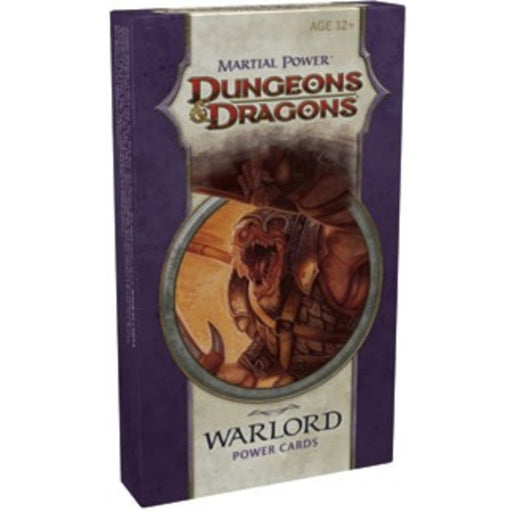 Dungeons & Dragons Martial Power: Warlord Power Cards - Pastime Sports & Games